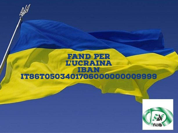 “Fand per l’Ucraina” Iban per per i diabetici dell’Ucraina  IT86T0503401706000000009999