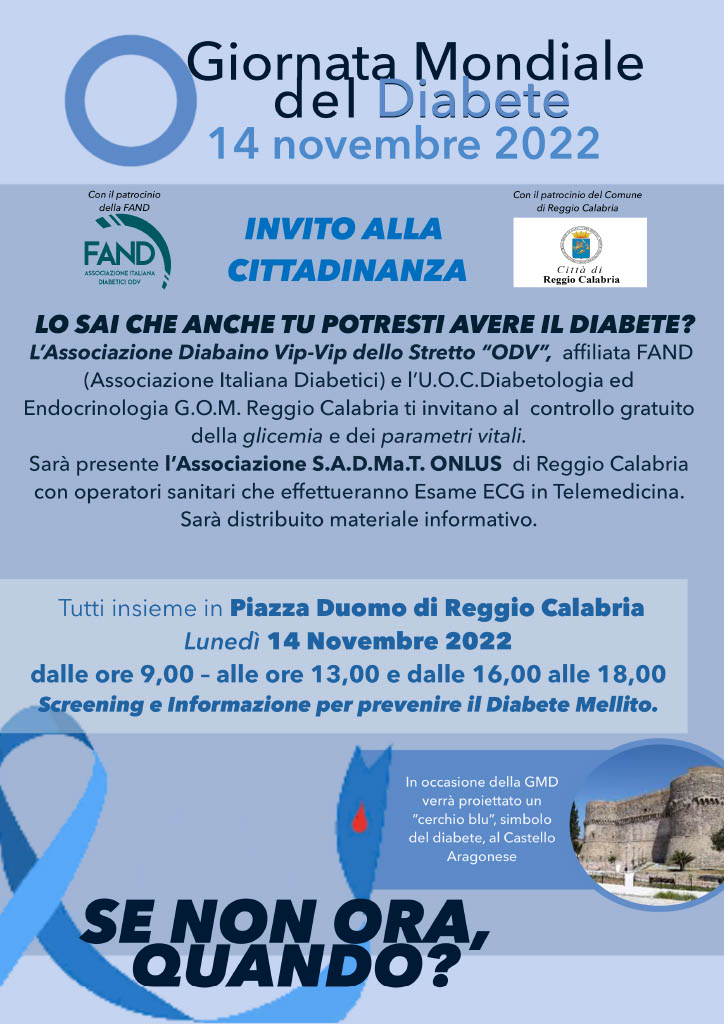 Screeninig Reggio Calabria lunedì 14 novembre