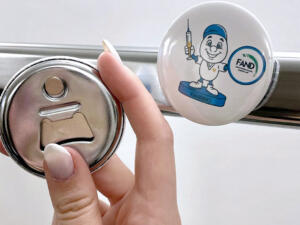 Calamita con apribottiglie "Fandino" Edizione Limitata