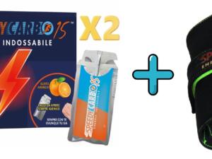 SPEEDYCARBO15 Starter Kit: Polsino + 2 Confezioni