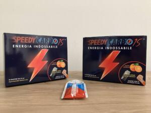 SPEEDYCARBO15 Confezione da 15 bustine monodose (15g di zuccheri semplici cad.)